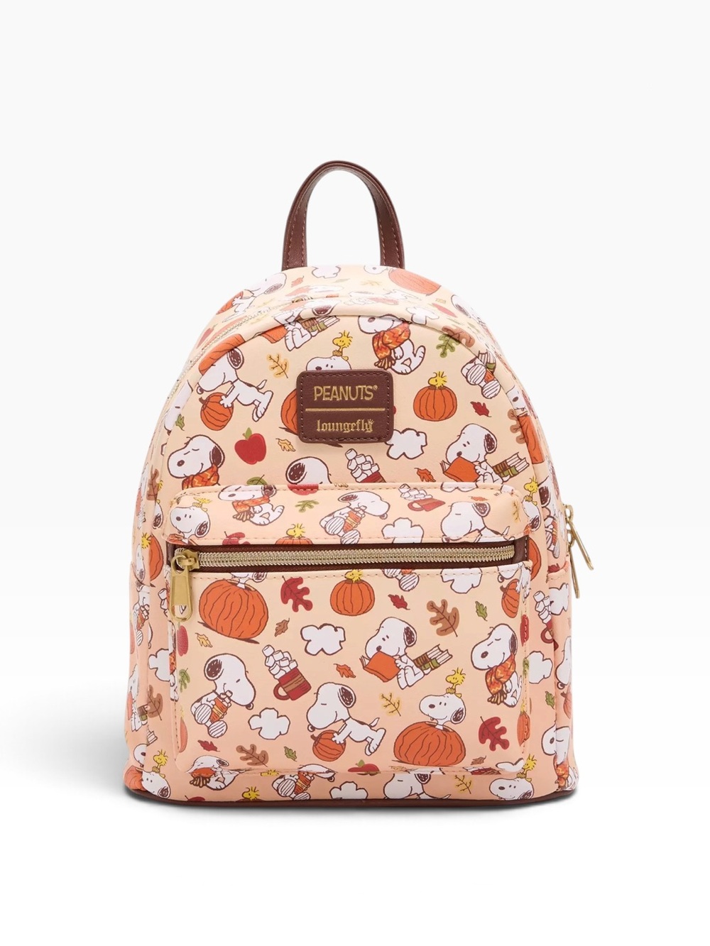 Loungefly Peanuts Snoopy Fall Cozy Things Mini Backpack